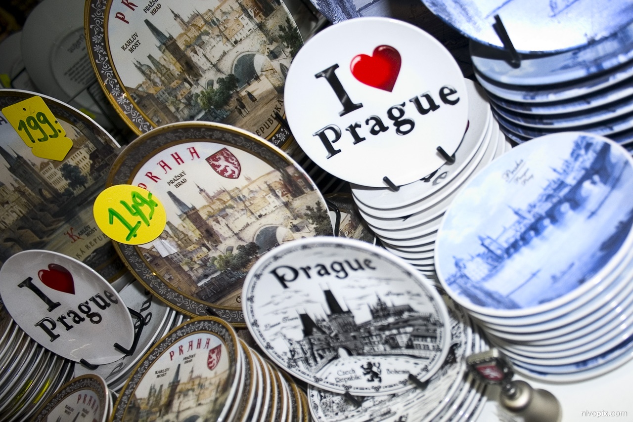 Souvenirs in Prague