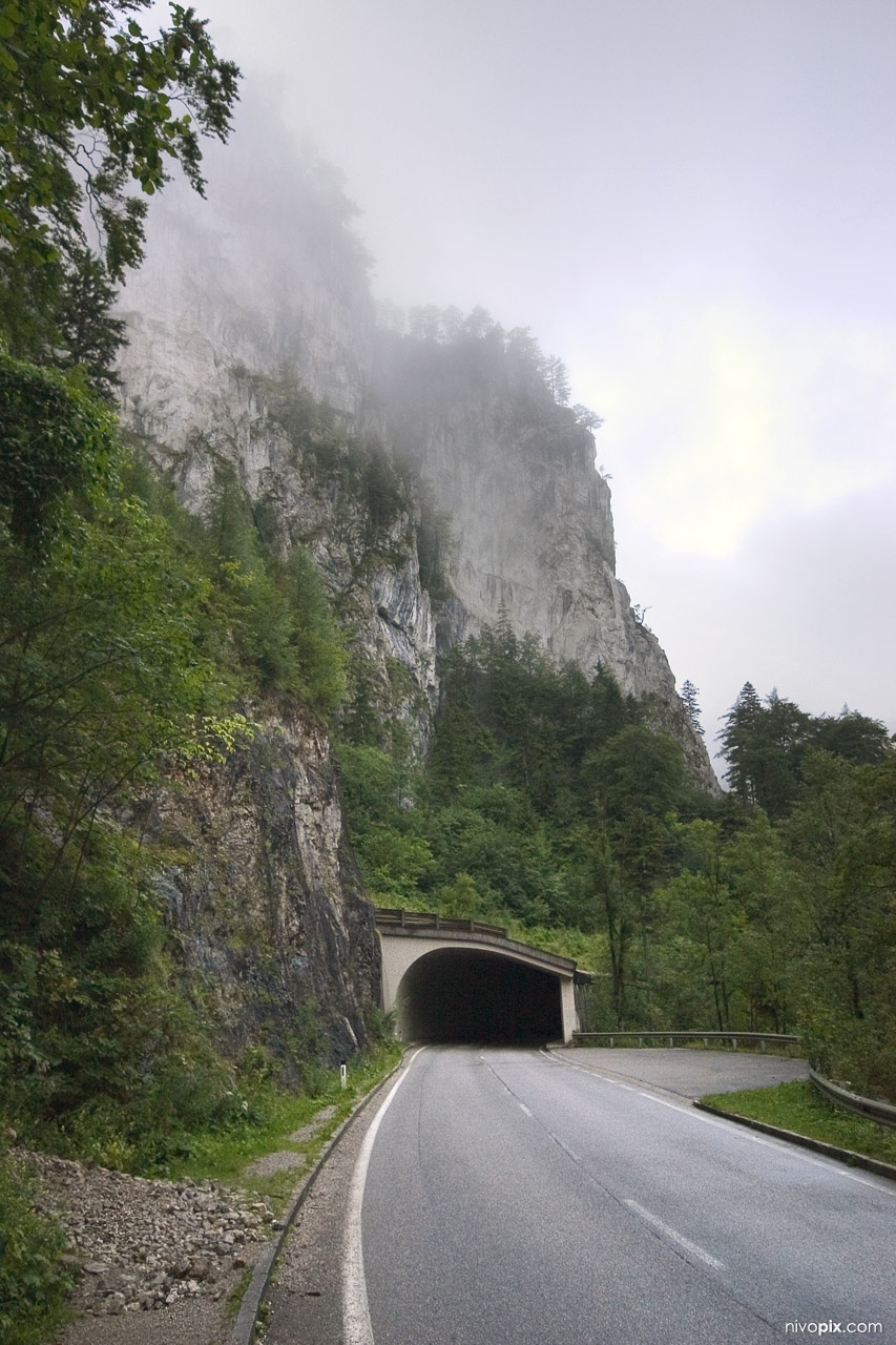 Tunnel in Höllental Straße