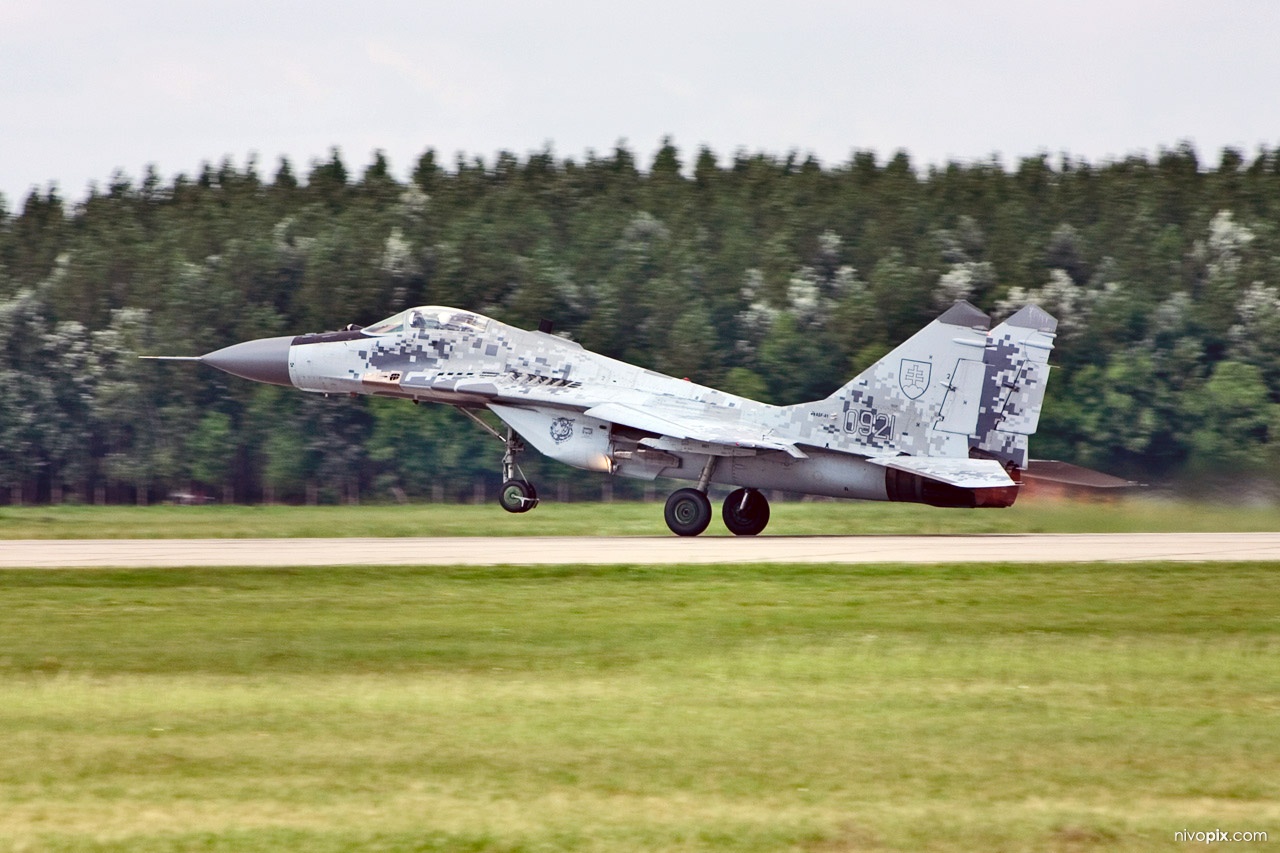 Slovakian Air Force Mikoyan-Gurevich MiG-29AS (9-12AS)