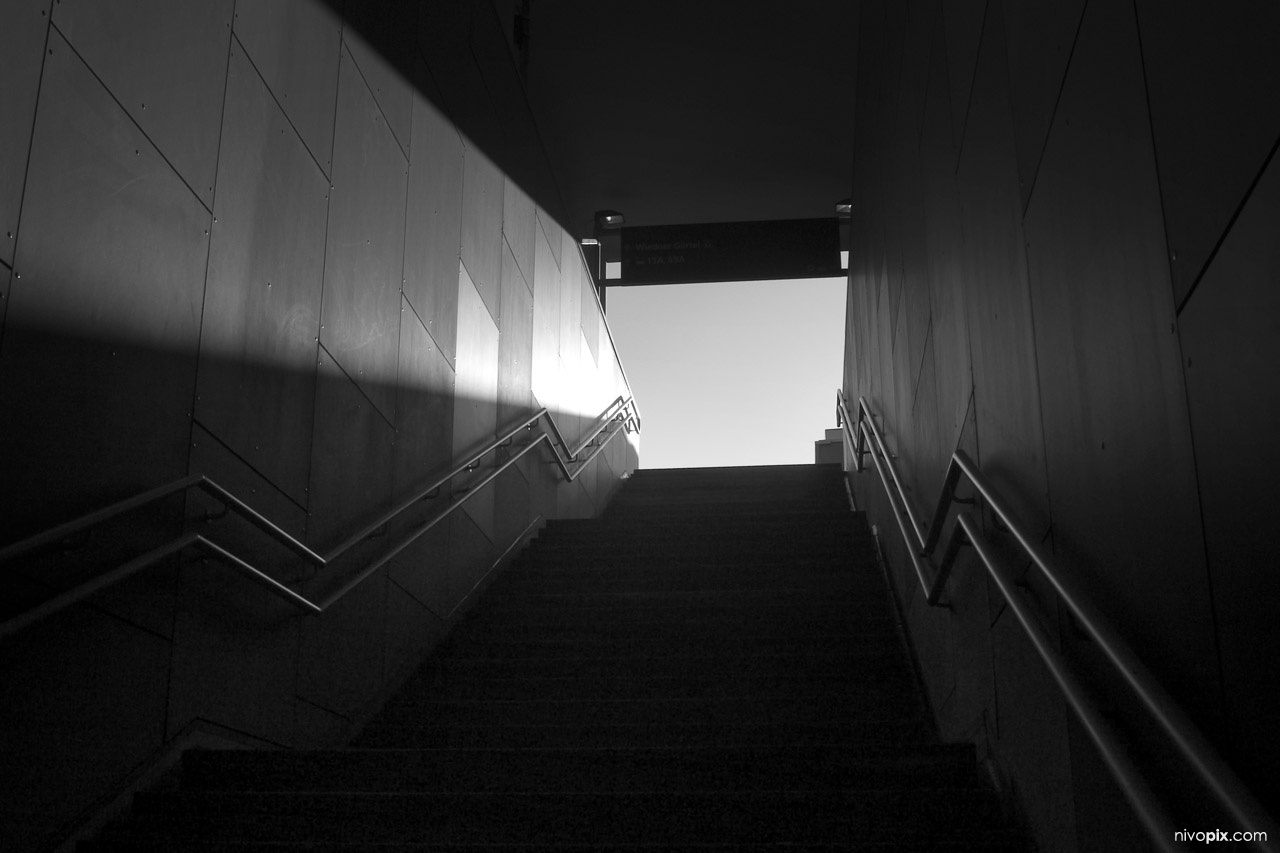 Light At The End Of The Tunnel Wien Hauptbahnhof A Photo From Vienna Austria Nivopix