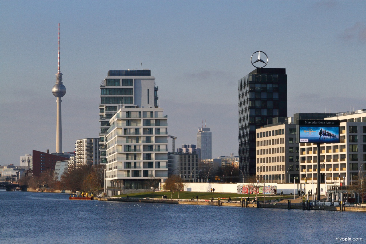 Berlin TV Tower, Park Inn Hotel, Berlin Wall, Spree
