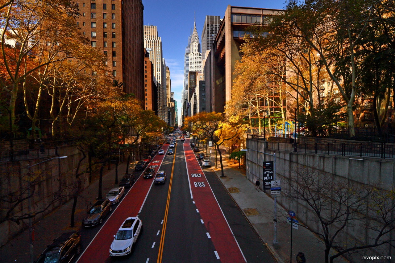 42nd Street, Chrysler Building from Tudor City Bridge