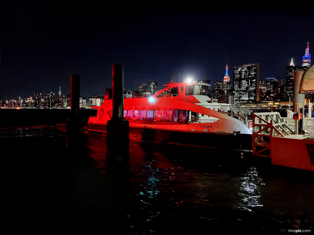NYC Ferry (Lunchbox) at Long Island City