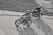 Retro motorcycle race