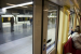 4-es metró érkezik II. János Pál pápa tér metróállomásra M4