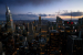 Manhattan sunset from Rockefeller Center