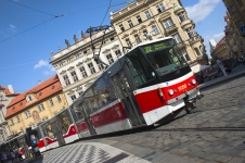 Tatra tram at Prague