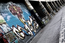 Graffiti, Schwedenplatz