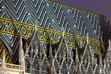 Roof of the St. Stephen's Cathedral (Stephansdom)