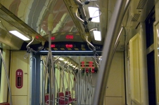 4-es metró: A legelső szerelvény Kelenföldön - még üresen