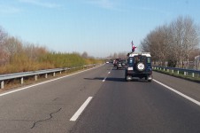 The Last Overland convoy in Hungary