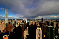 Midtown Manhattan and Queens from the Rockefeller Center