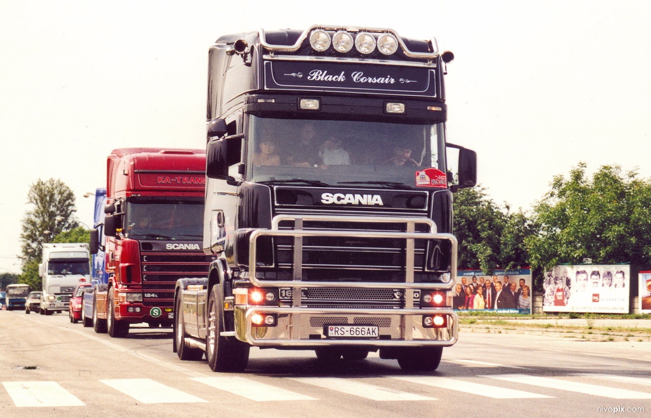 Scania 164L - Black Corsair