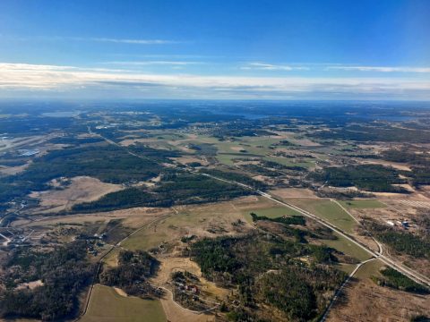 Stockholm County from the sky – Sweden