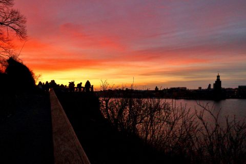 Sunset at Mariaberget – Stockholm, Sweden